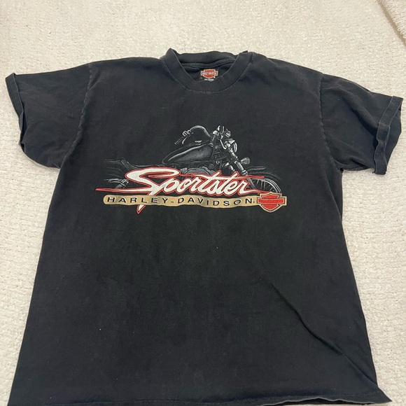 Harley-Davidson Black T-Shirt for Men - Picture 1 of 3